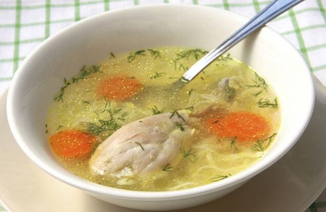 preparand supa de legume cu pui pentru dieta Dukan