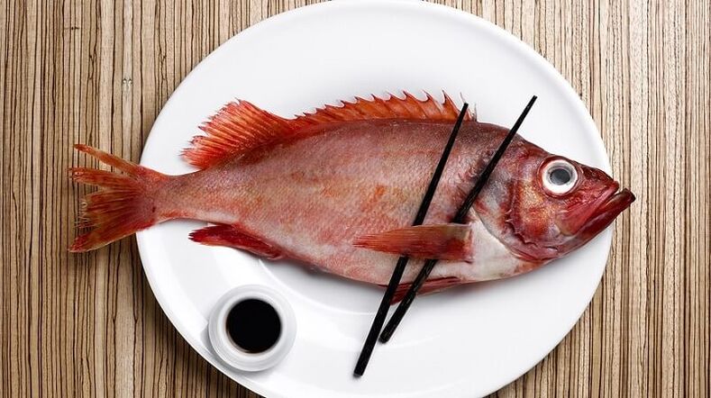 pește pentru dieta japoneză